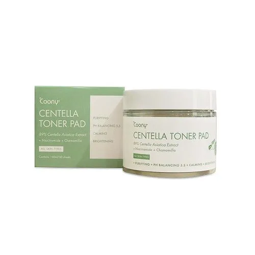 Coony Almohadillas Centella Toner Pad