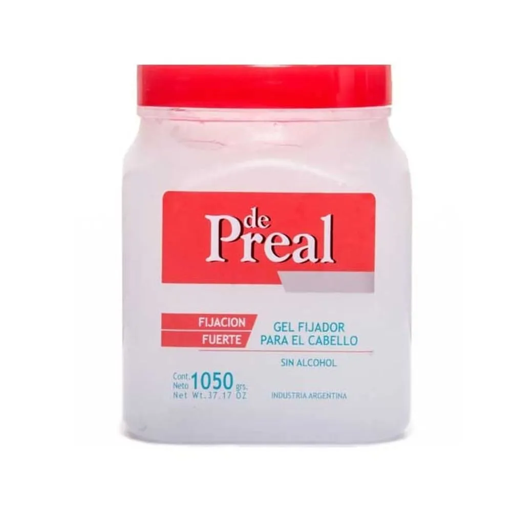 De Preal Gel Fijador Capilar Fijación Fuerte