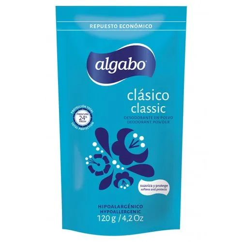 Algabo Talco En Polvo Clásico Recarga