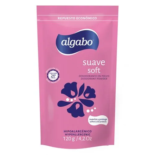 Algabo Talco En Polvo Suave Recarga