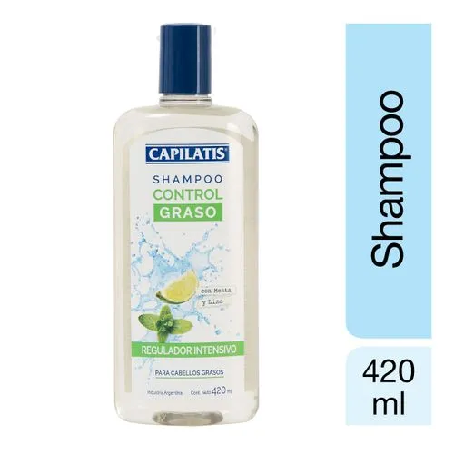 Capilatis Shampoo Control Graso Regulador Intensivo