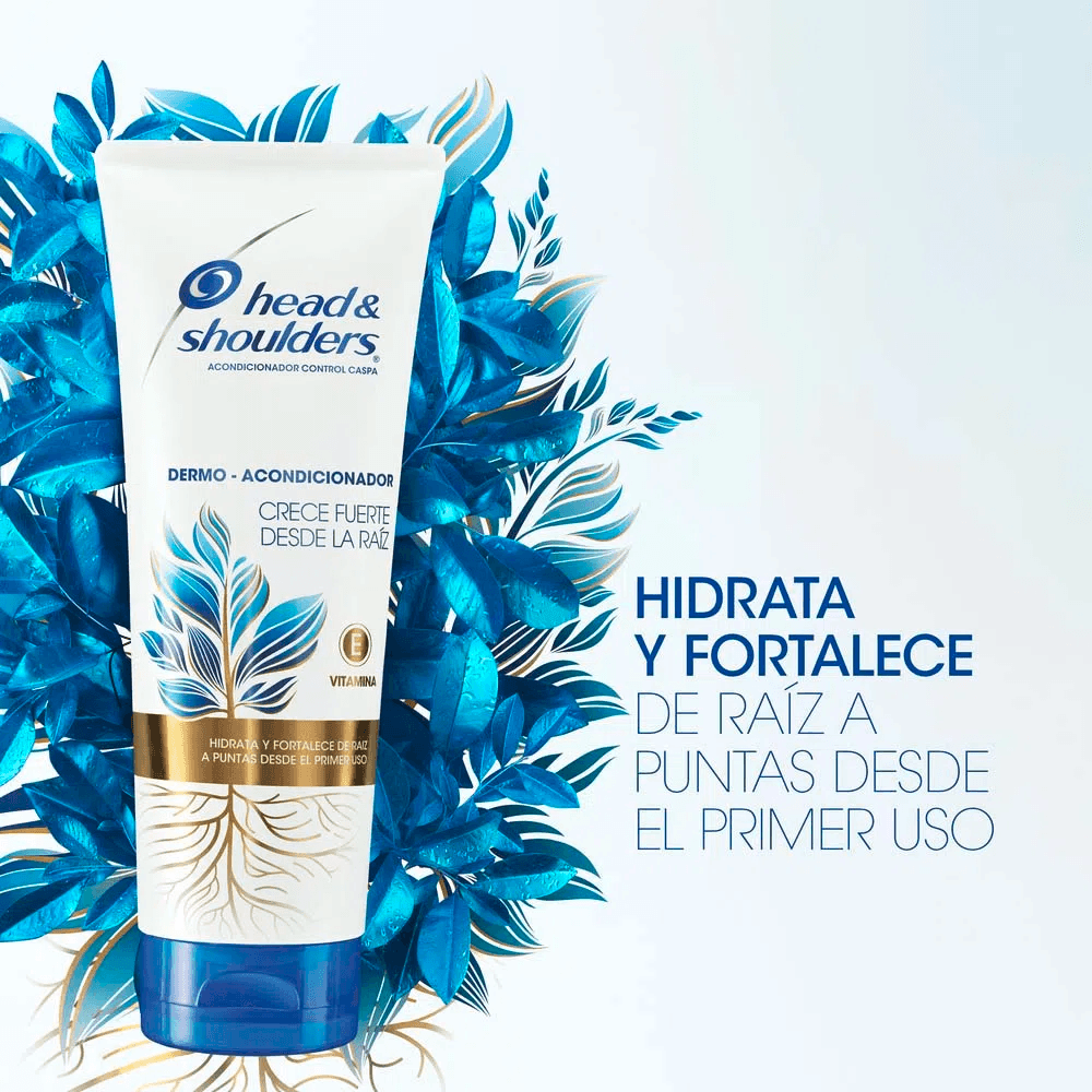 Head & Shoulders Dermo Acondicionador Control Caspa Crecimiento Fuerte