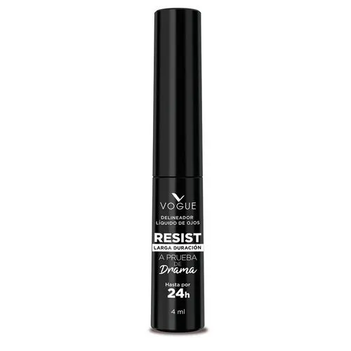 Vogue Delineador Líquido De Ojos Resist Negro