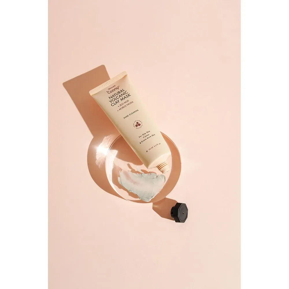 Coony Mascarilla Facial Natural Volcanic Clay Mask Con Arcilla De Jeju
