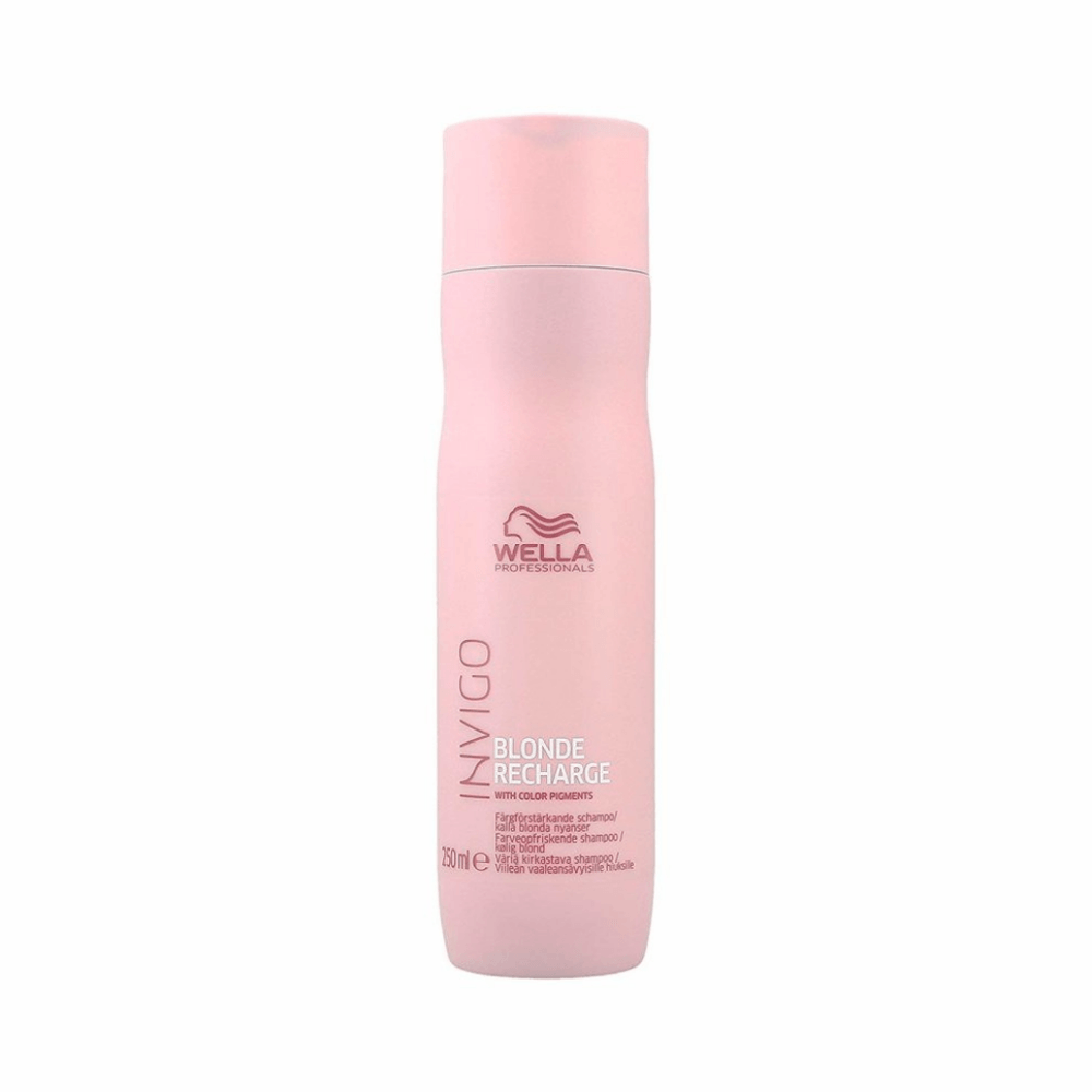 Wella Shampoo Invigo Blonde Recharge con Pigmentos