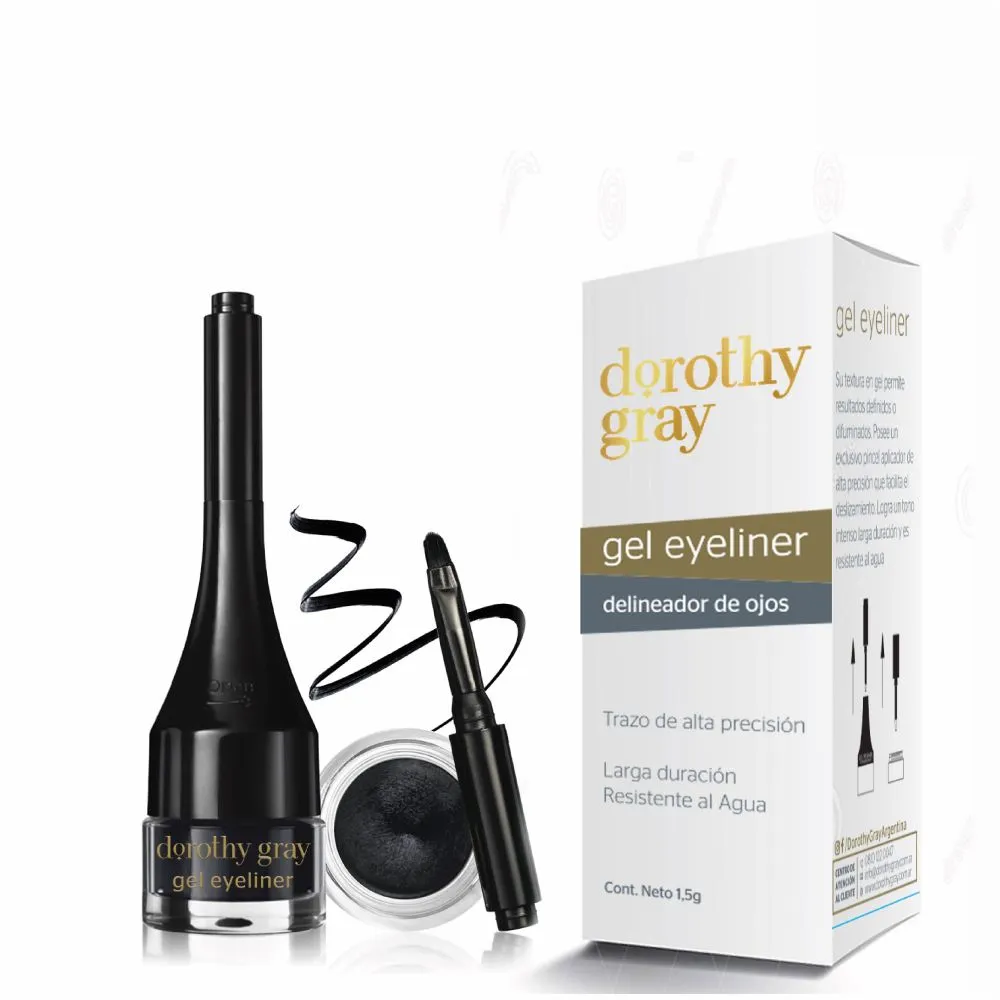 Dorothy Gray Delineador de Ojos en Gel Waterproof
