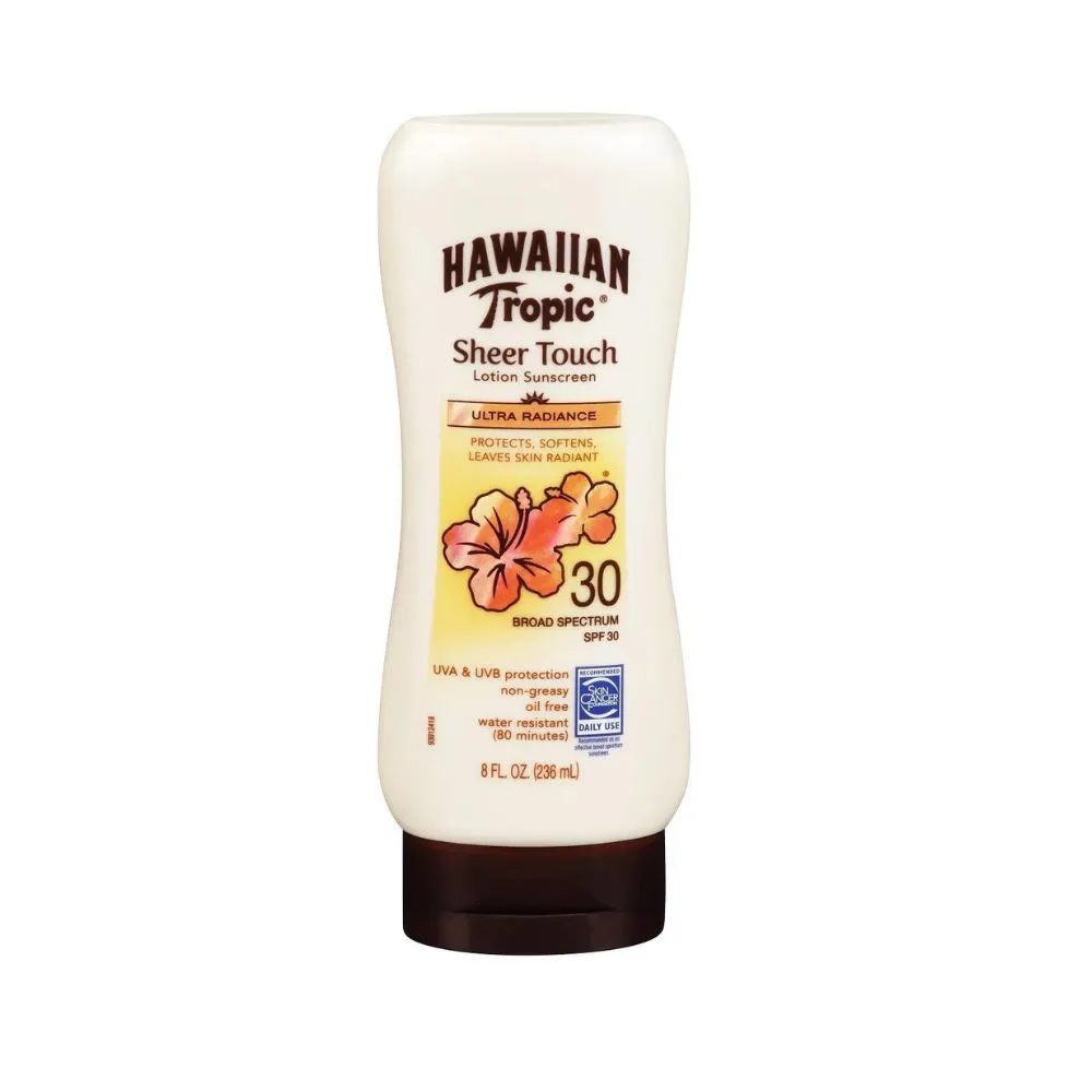 Hawaiian Tropic Protector Solar Sheer Touch Ultra Radiance FPS 30