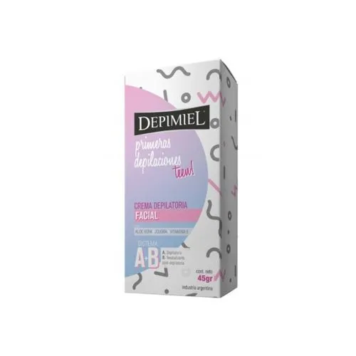 Depimiel Crema Depilatoria Facial A+B Teens Con Aloe Vera