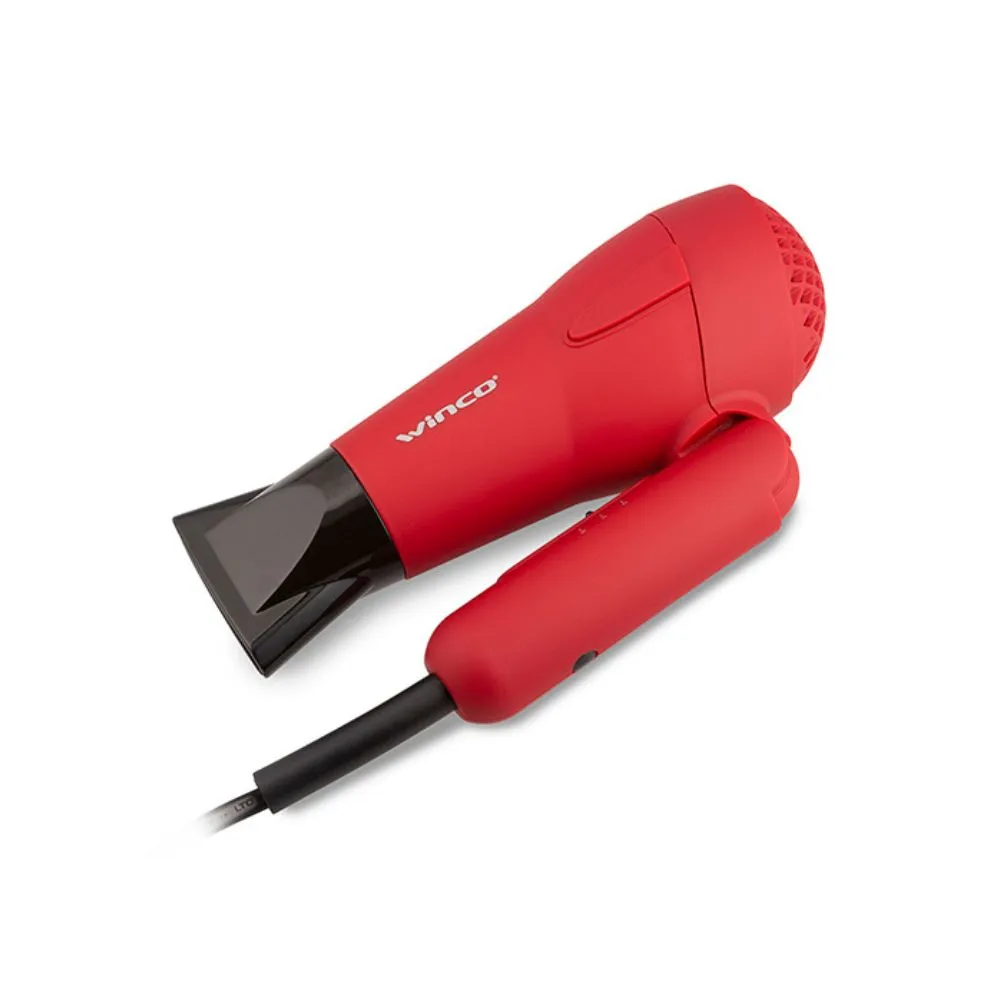 Winco Secador de Pelo Mini Plegable