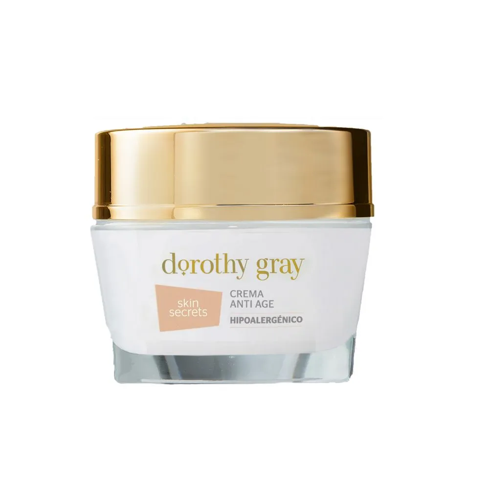 Dorothy Gray Crema Anti Age Skin Secrets Con Ácido Hialurónico Hipoalergénica