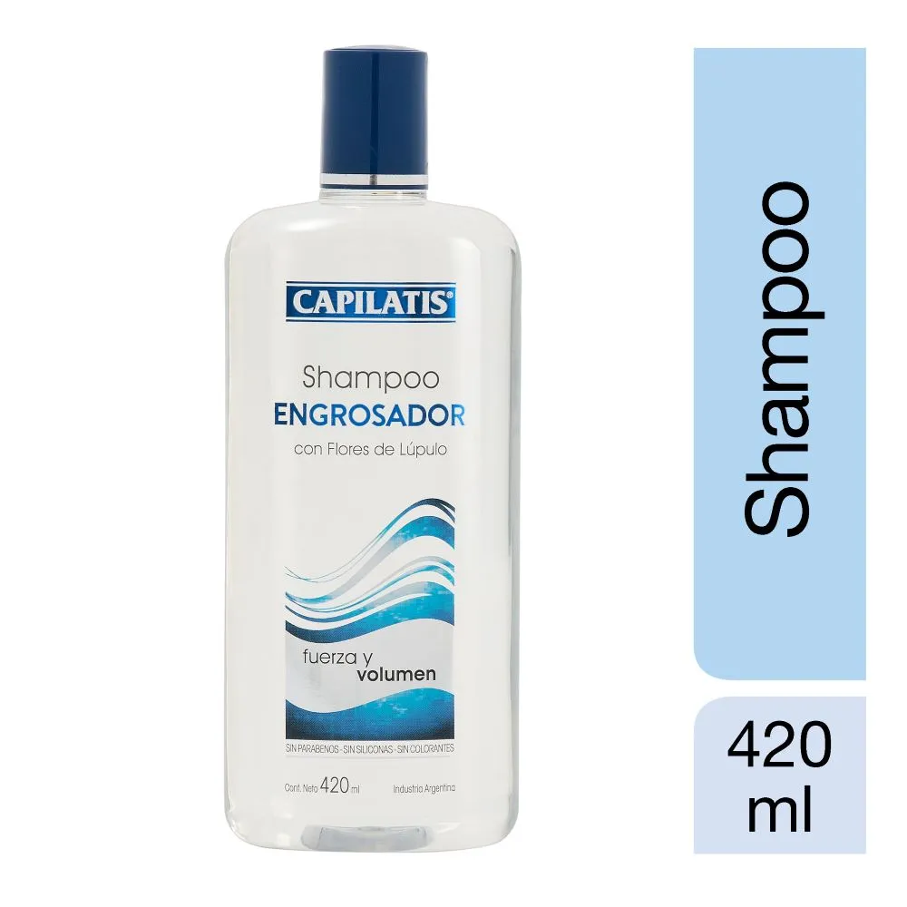 Capilatis Shampoo Shampoo Engrosador con Flores de Lúpulo