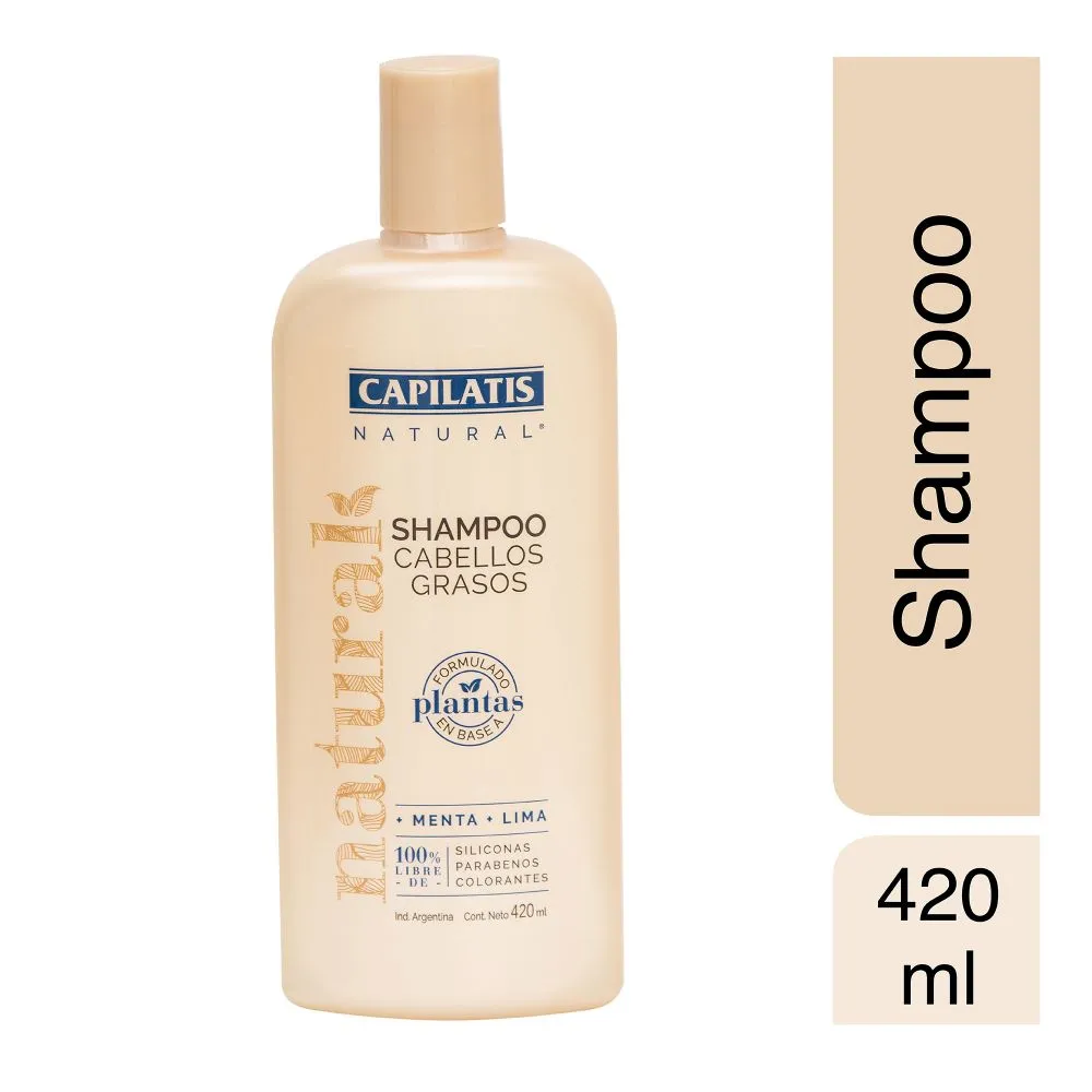 Capilatis Shampoo Para Cabellos Grasos Con Menta y Lima