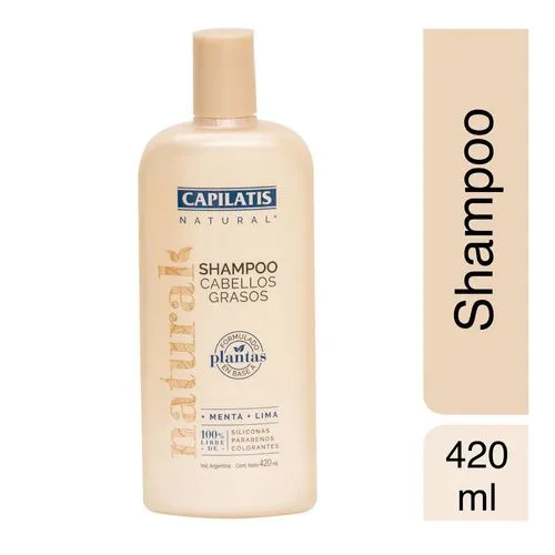 Capilatis Shampoo Para Cabellos Grasos Con Menta y Lima