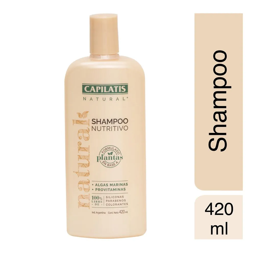 Capilatis Shampoo Nutritivo Con Algas Marinas y Provitaminas