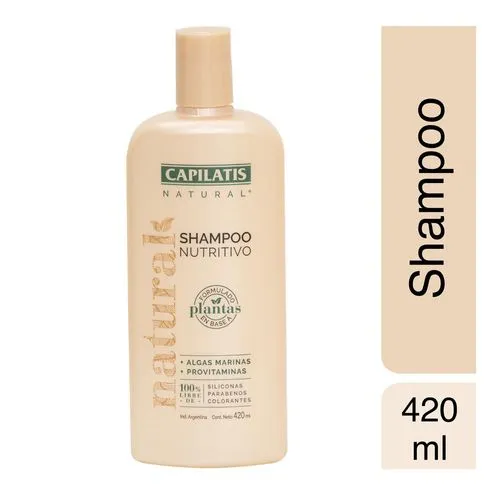Capilatis Shampoo Nutritivo Con Algas Marinas y Provitaminas