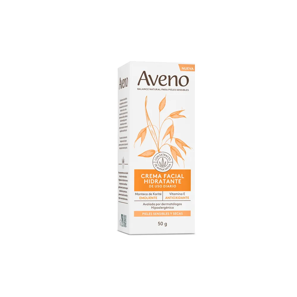 Aveno Crema Hidratante Facial Para Piel Sensible y Seca