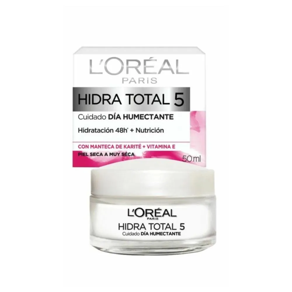 L'Oréal París Crema Facial Humectante Día Hidra-Total 5