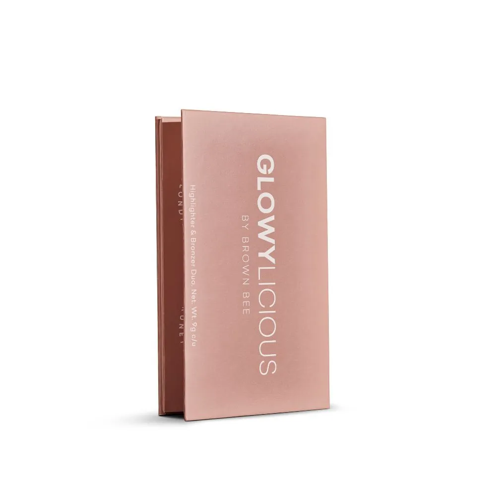 Brown Bee Paleta Bronzer + Highlighter Glowylicious