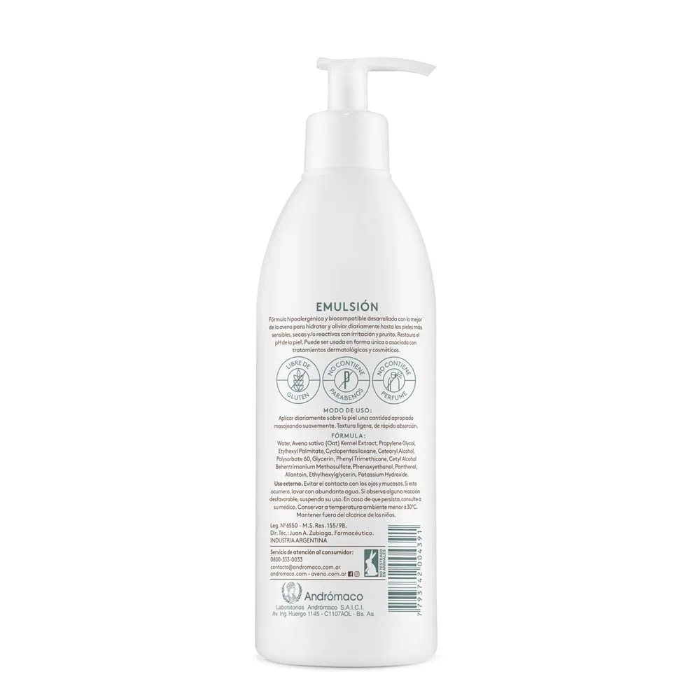 Aveno Emulsión Corporal Humectante Para Piel Sensible