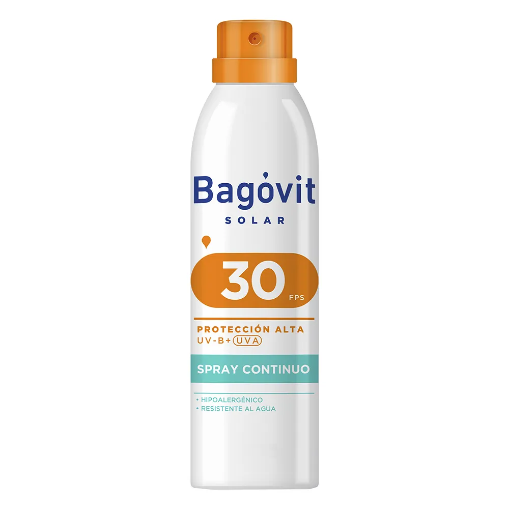 Bagóvit Protector Solar en Spray Continuo FPS 30