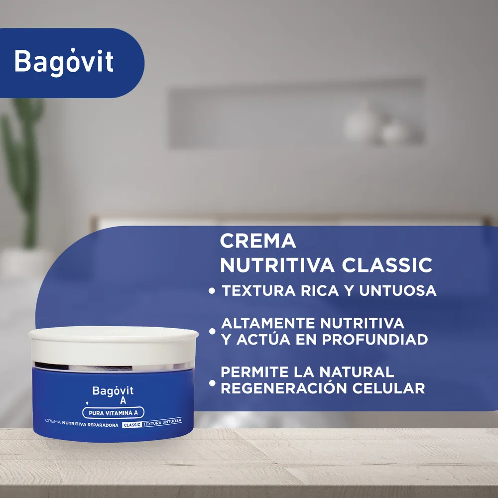 Bagóvit Crema Nutritiva Hipoalergénica Classic