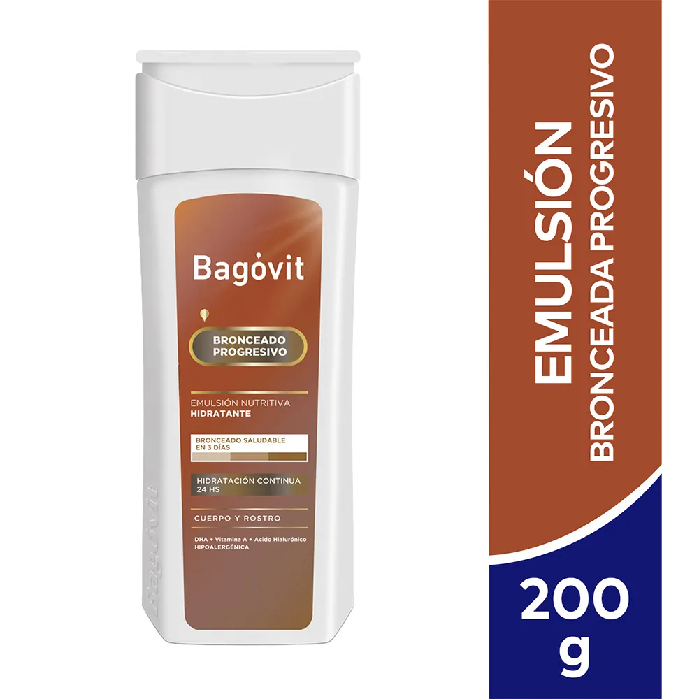 Bagóvit Emulsión Hidratante Autobronceante