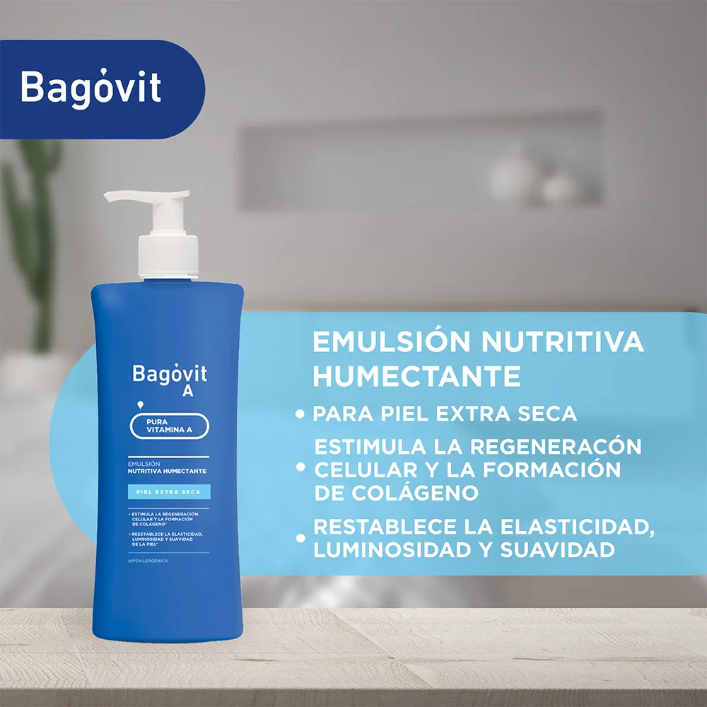 Bagóvit Emulsión Nutritiva Humectante Para Piel Extra Seca