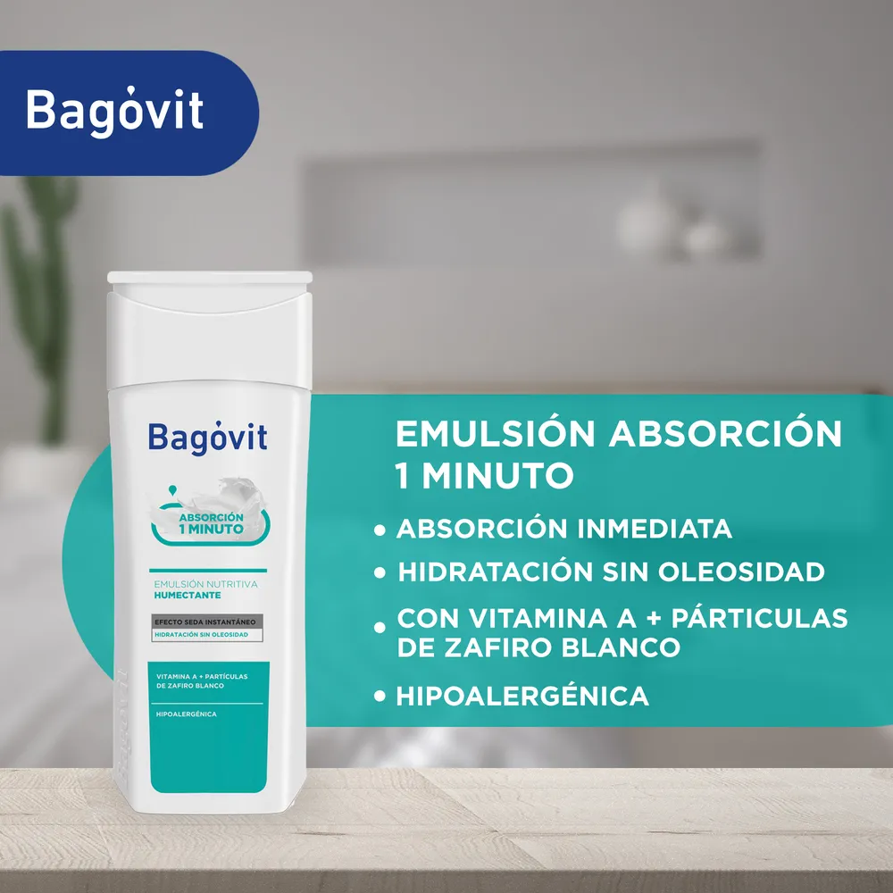 Bagóvit Emulsión Cuidados Cotidianos con Efecto Seda