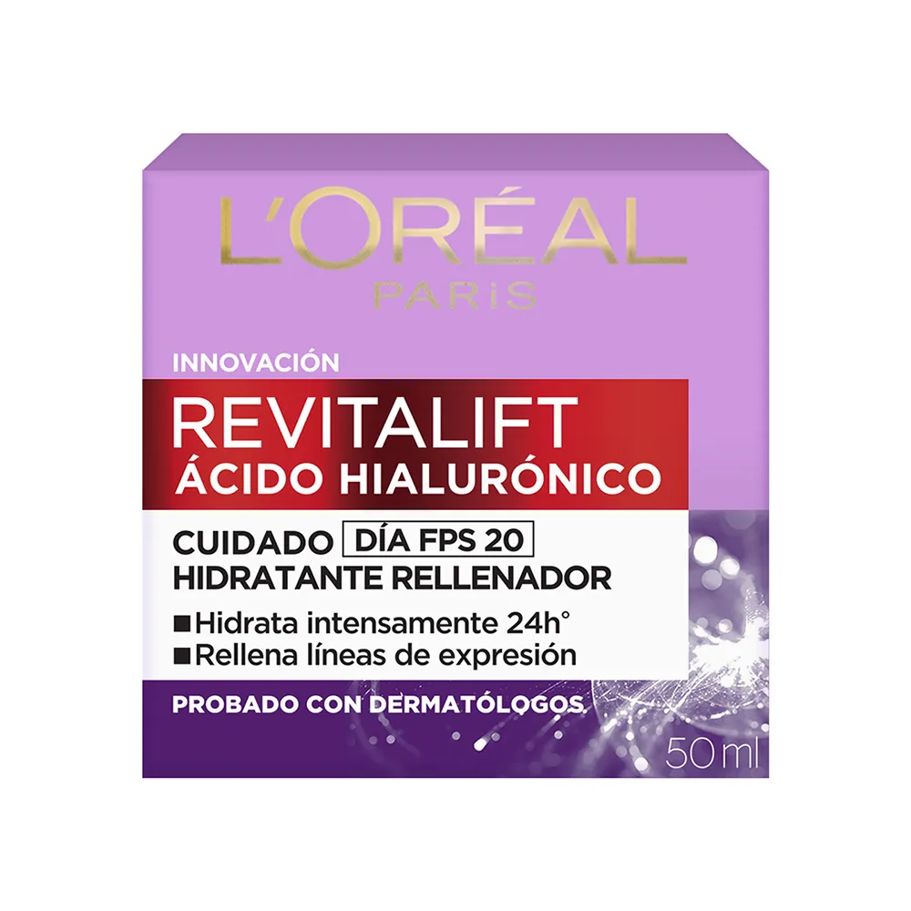 L'Oréal París Crema Hidratante Dia L'Oreal Paris Revitalift Acido Hialuronico