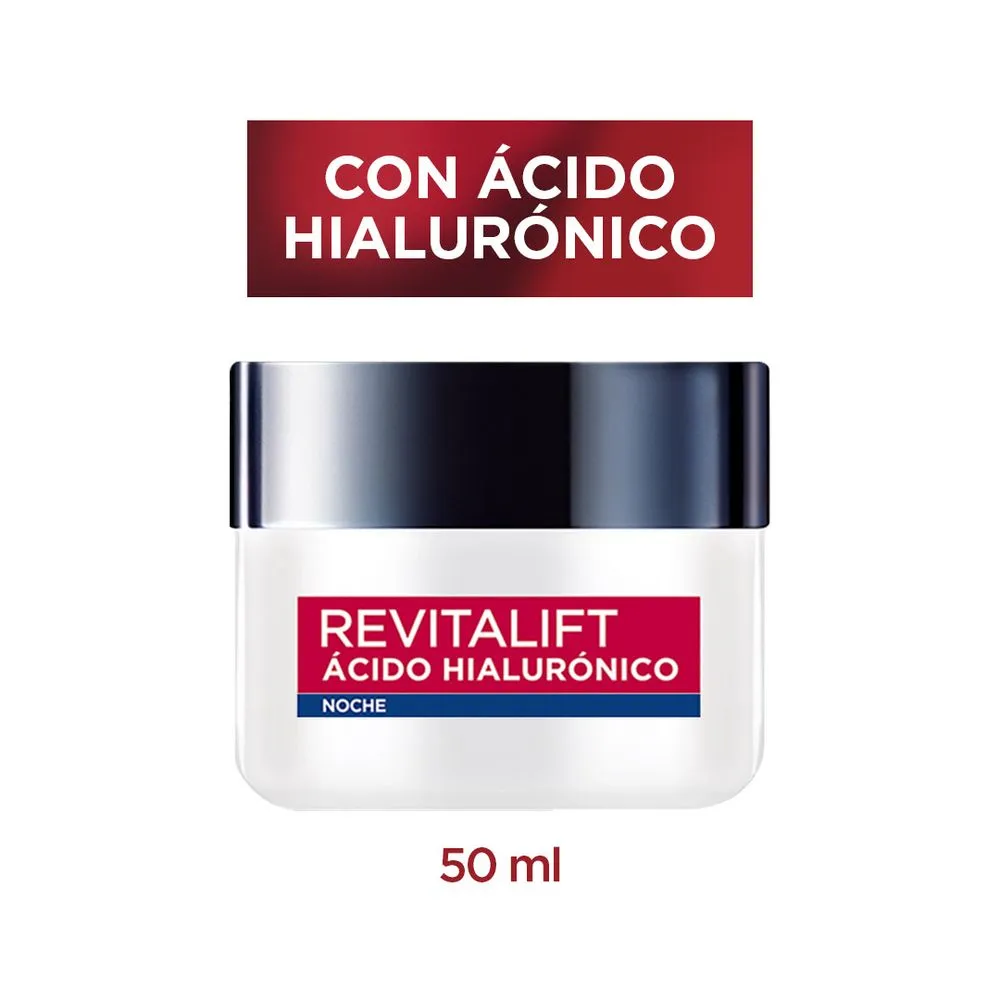 L'Oréal París Crema Hidratante Noche L'Oreal Paris Revitalift Acido Hialuronico