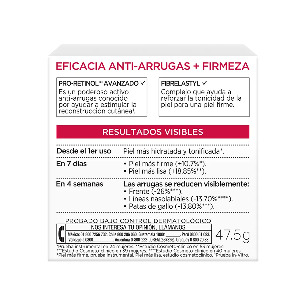 L'Oréal París Crema Facial Día Revitalift