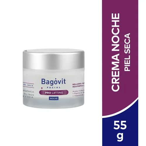 Bagóvit Crema Facial Antiarrugas Reafirmante Pro Lifting Noche Piel Seca