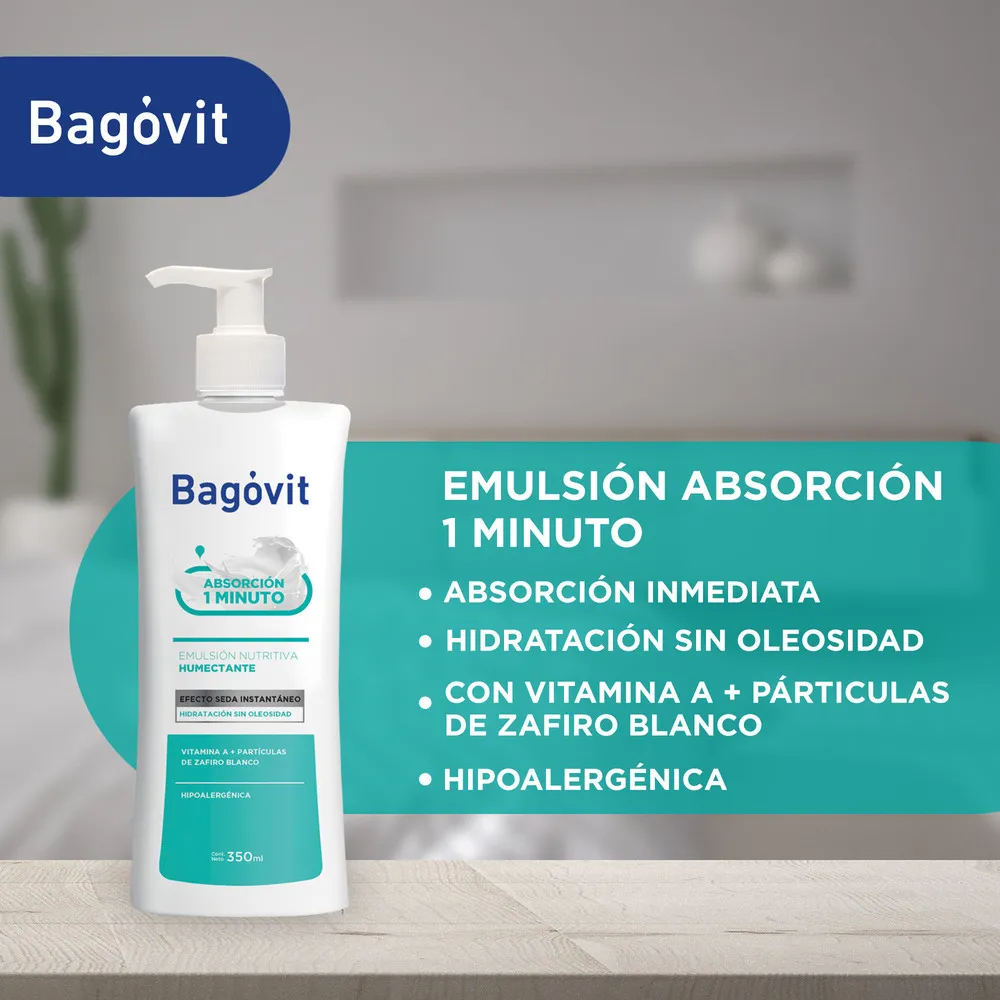 Bagóvit Emulsión Cuidados Cotidianos con Efecto Seda