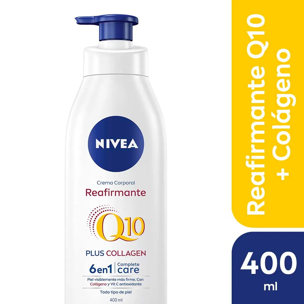 Nivea Crema corporal reafirmante NIVEA Q10 + Colágeno 6 en 1 para todo tipo de piel