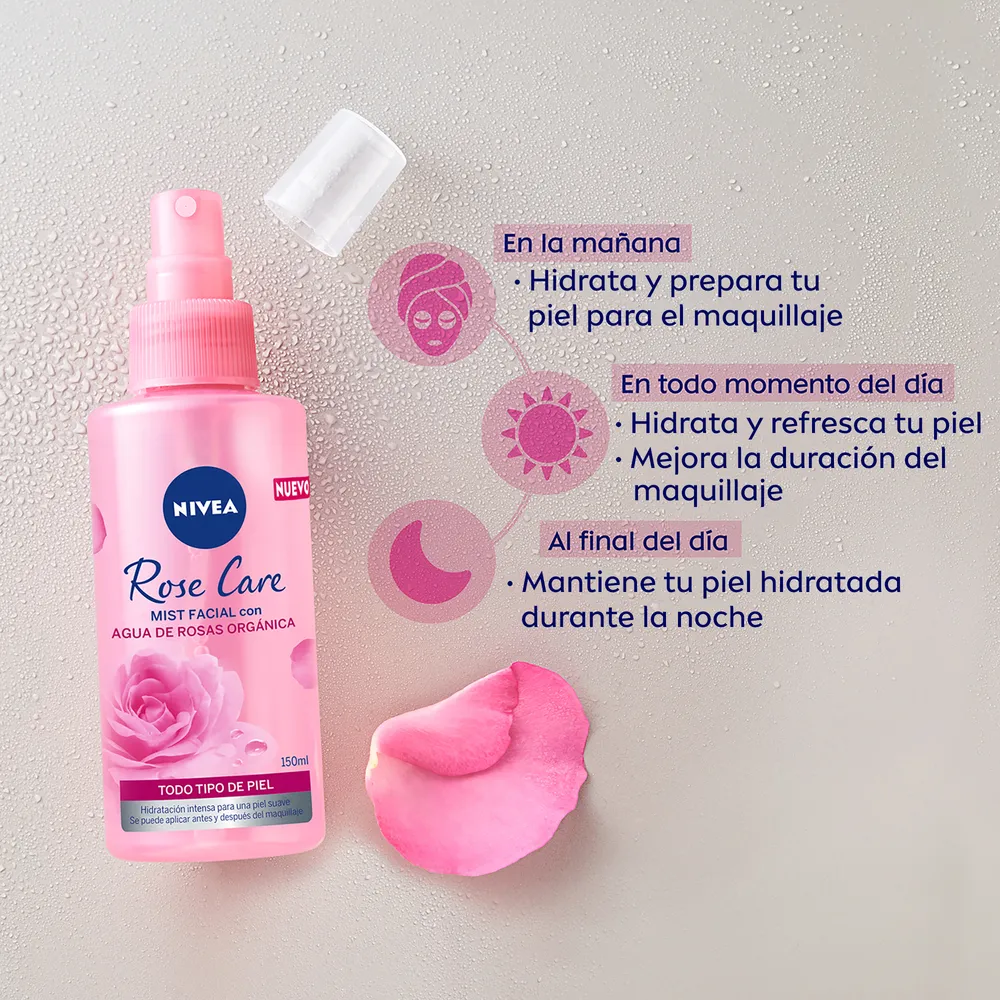 Nivea Mist facial en spray NIVEA Rose Care 150 ml