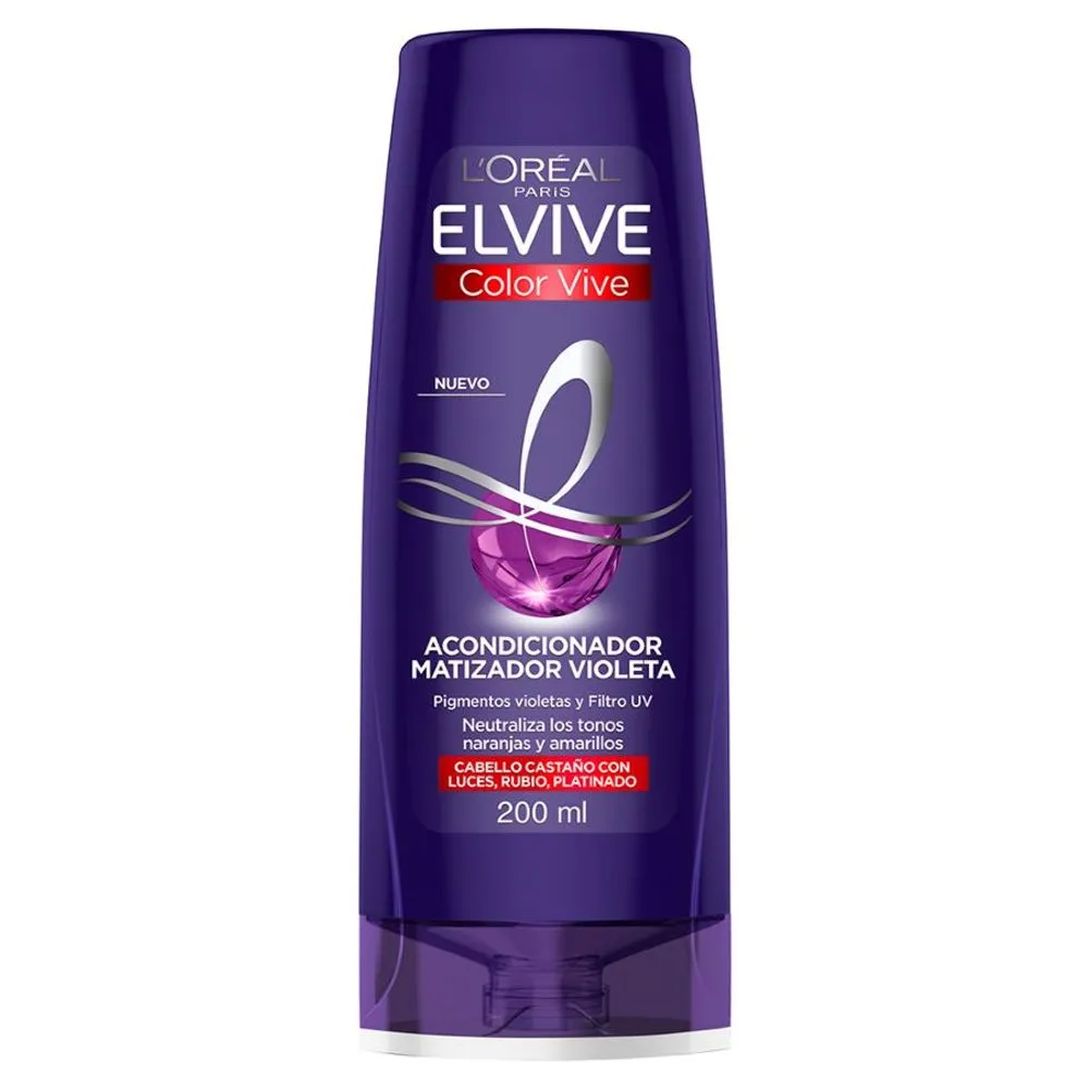 Elvive Acondicionador Matizador Color Vive Purple