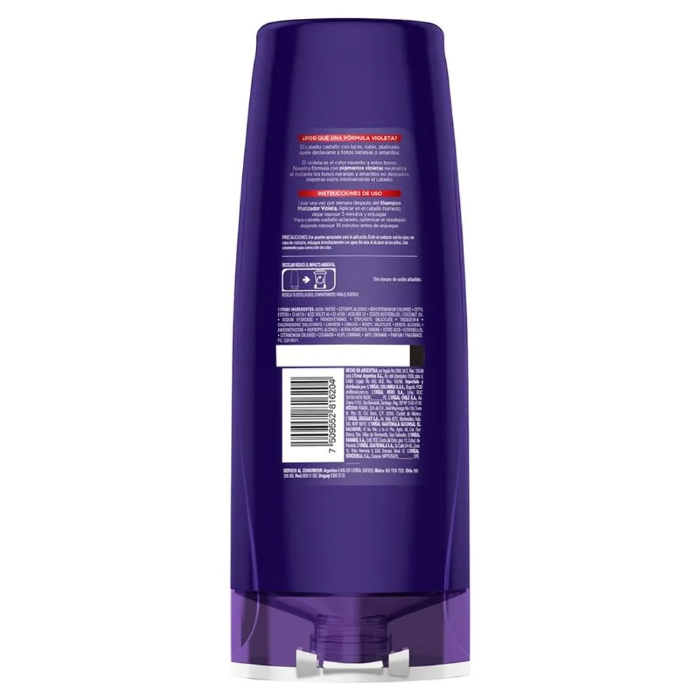 Elvive Acondicionador Matizador Color Vive Purple