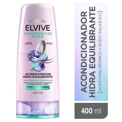 Elvive Acondicionador Elvive Hialuronico Pure