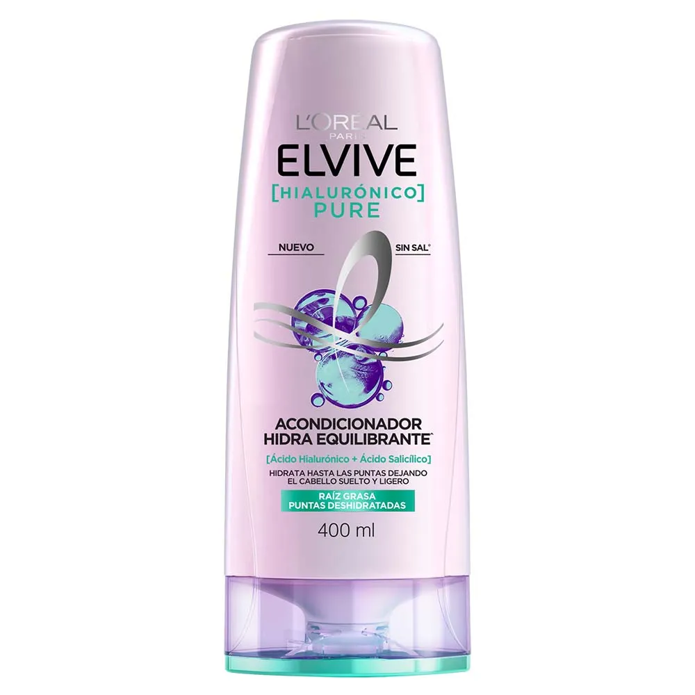 Elvive Acondicionador Elvive Hialuronico Pure