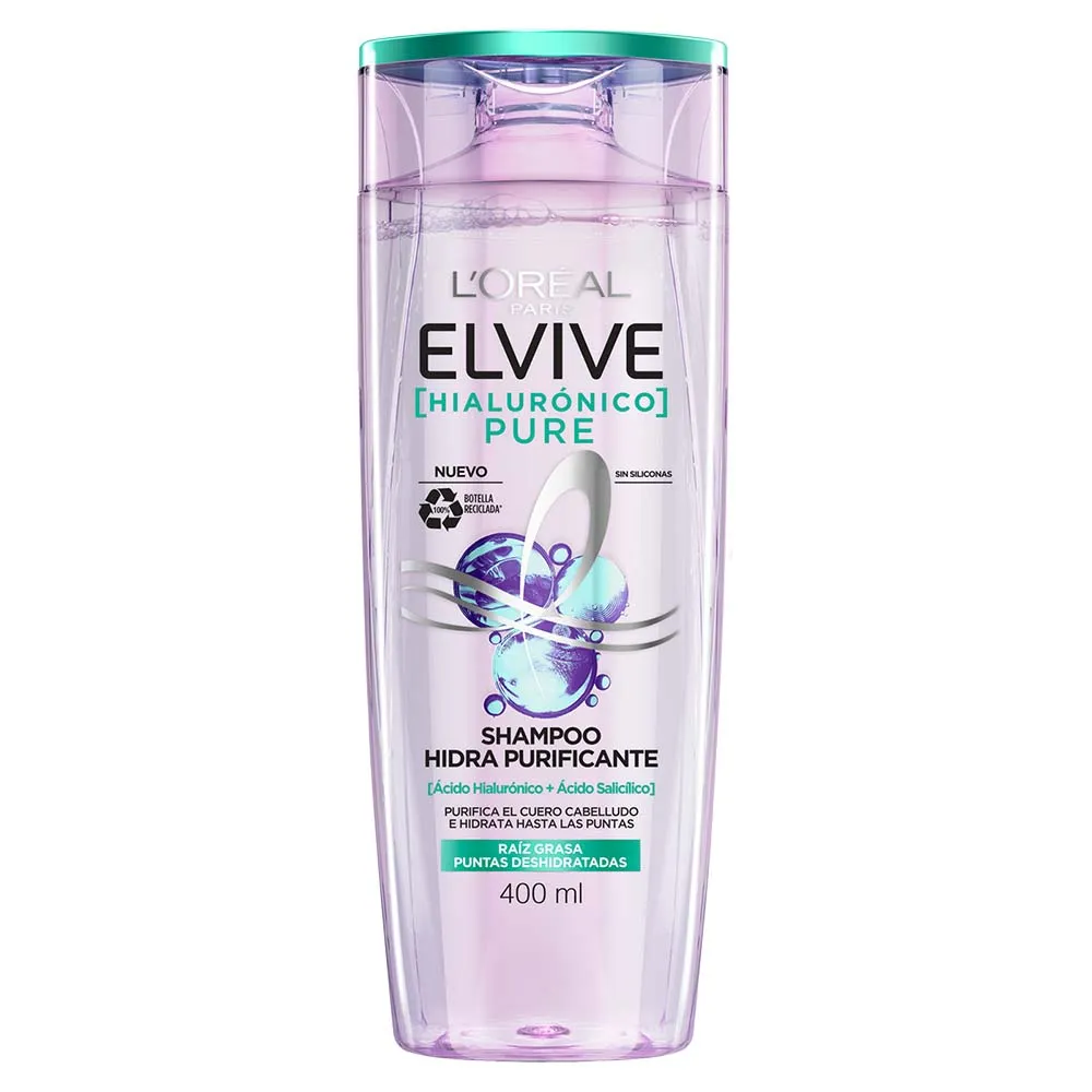 Elvive Shampoo Elvive Hialuronico Pure