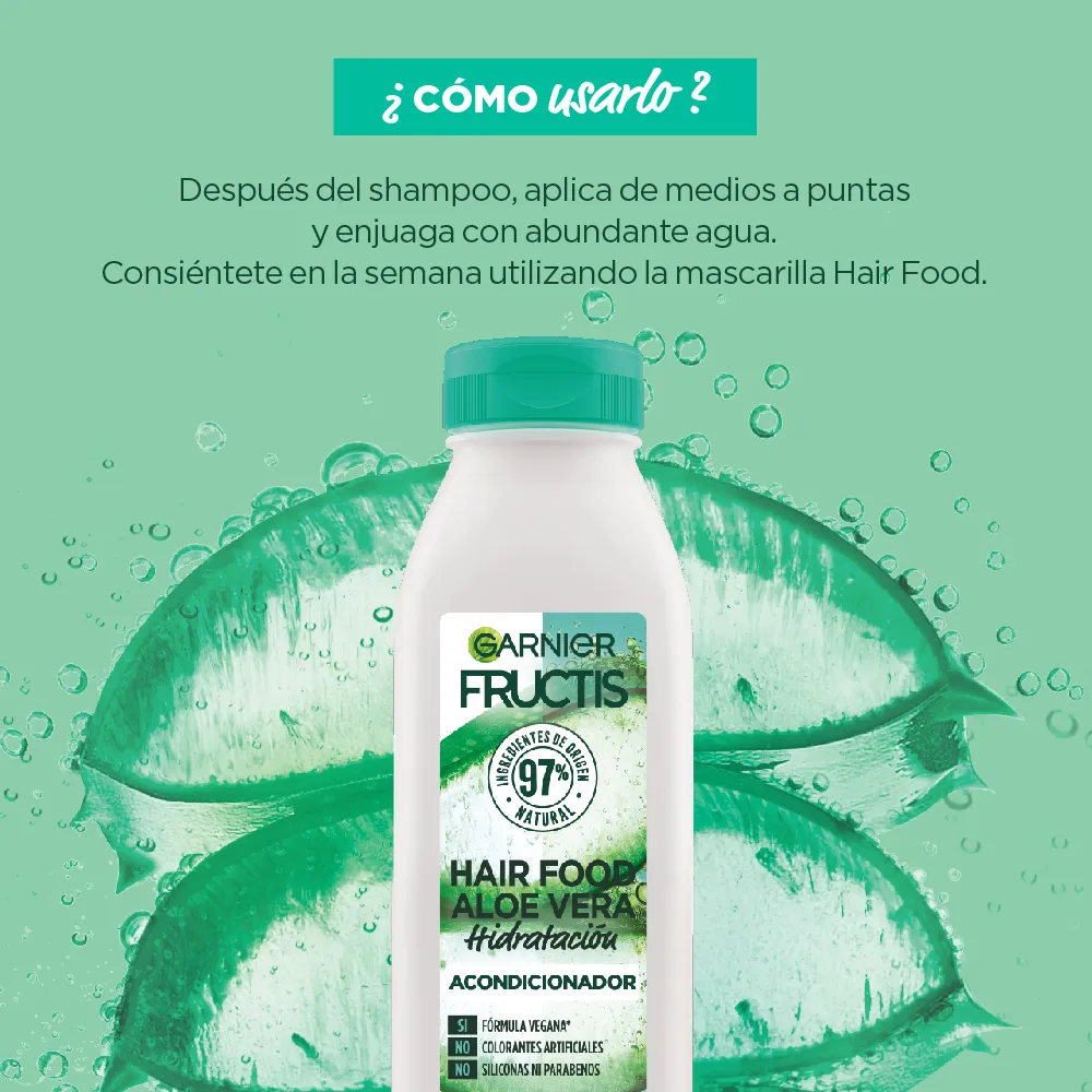 Fructis Acondicionador Fructis Hair Food Aloe