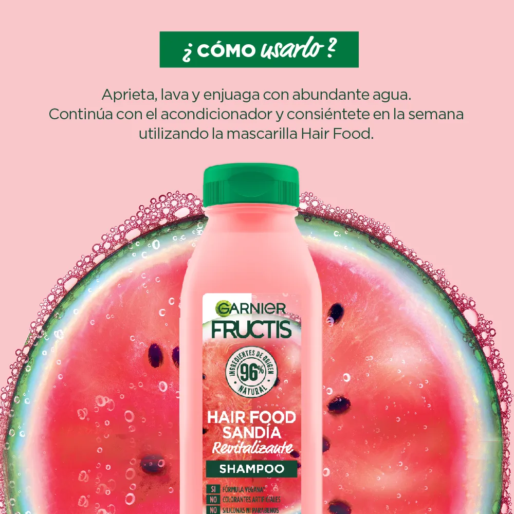 Fructis Shampoo Fructis Hair Food Sandia