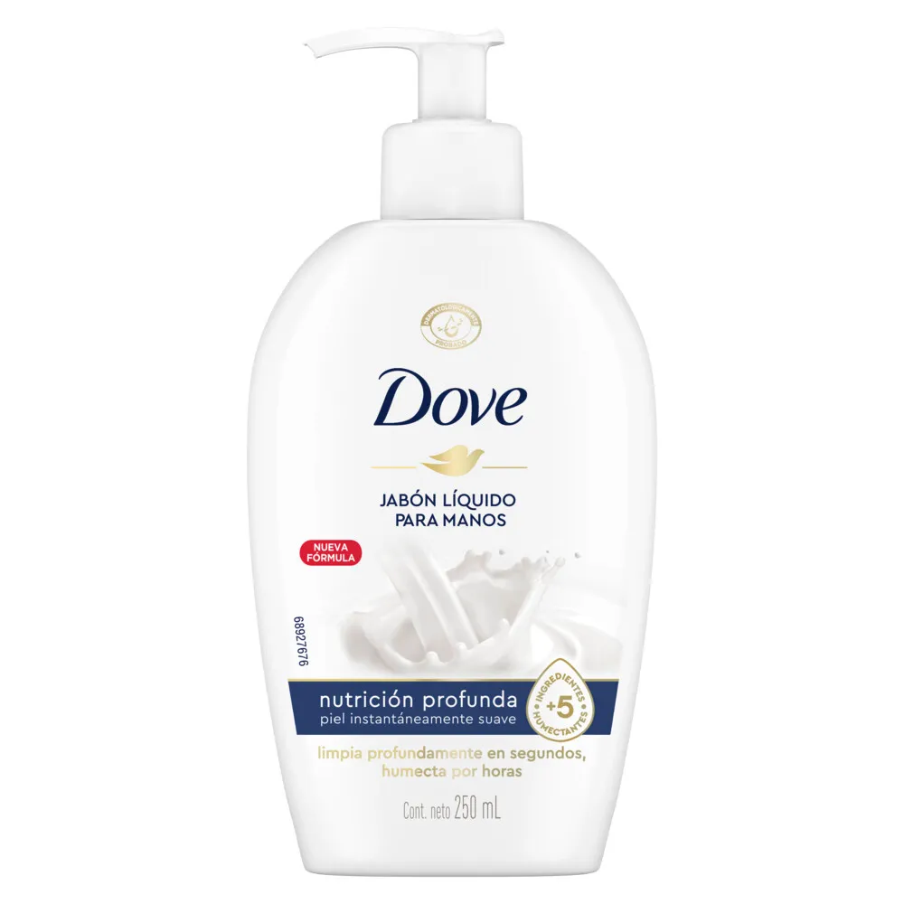 Dove Jabón Líquido Para Manos Nutrición Profunda Original