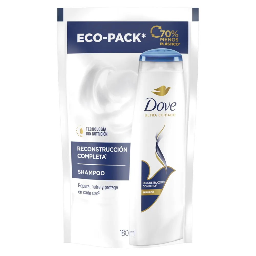 Dove Shampoo Reconstruccion Completa Recarga
