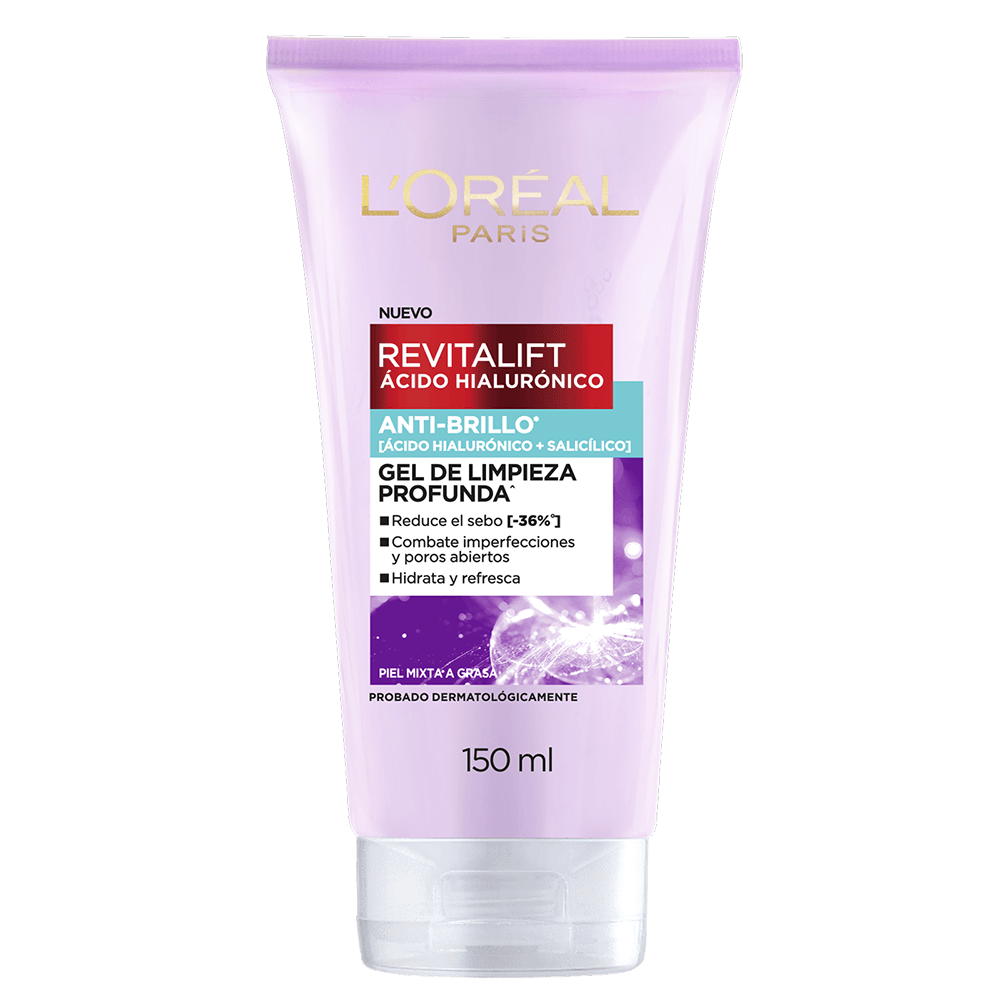 L'Oréal París Gel de Limpieza Anti Brillo L'Oreal Paris Revitalift