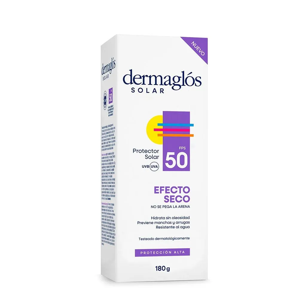 Dermaglós Protector Solar Efecto Seco FPS 50