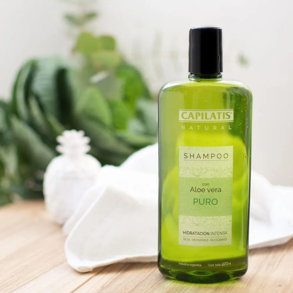 Capilatis Shampoo Aloe Vera Puro Hidratación Intensa