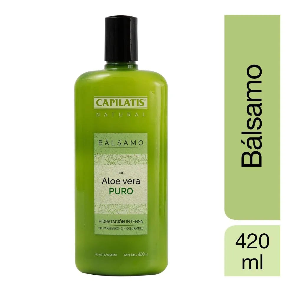 Capilatis Bálsamo Aloe Vera Puro Hidratación Intensa