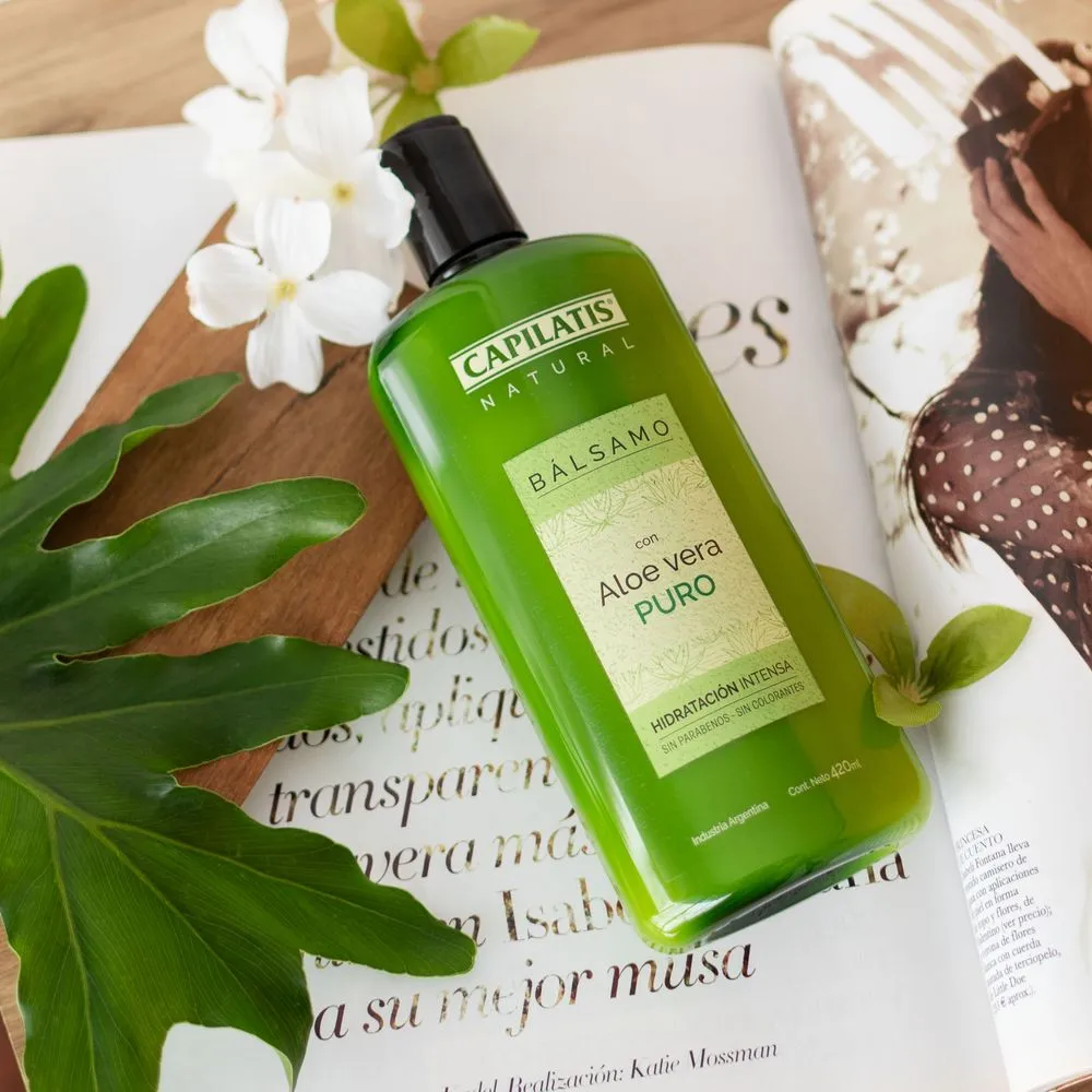 Capilatis Bálsamo Aloe Vera Puro Hidratación Intensa