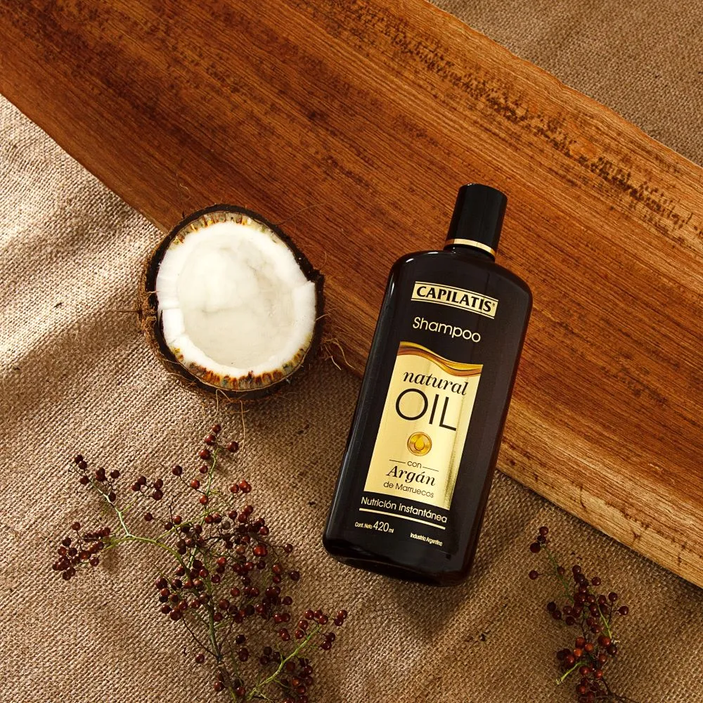 Capilatis Shampoo Capilar Natural Oil Con Argan De Marruecos
